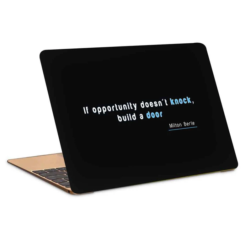 استیکر لپ تاپ طرح milton berleکد c-600مناسب برای لپ تاپ 15.6 اینچ