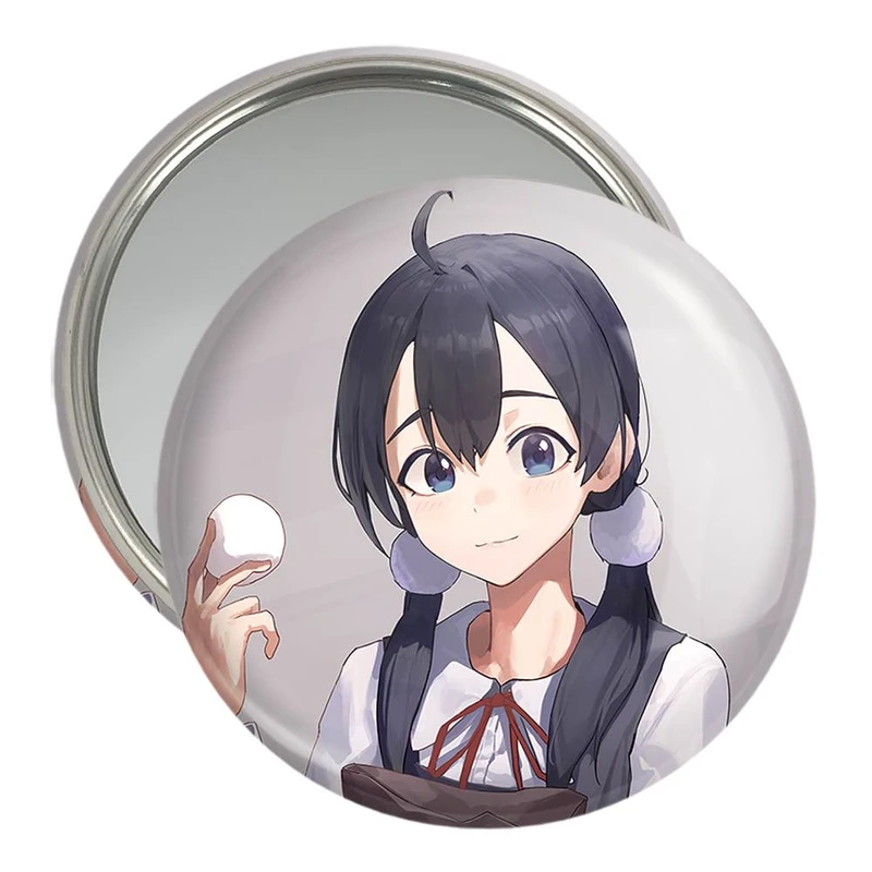 آینه جیبی خندالو مدل کیتاشیراکاوا تاماکو انیمه فروشگاه تاماکو Tamako Market  کد 22493