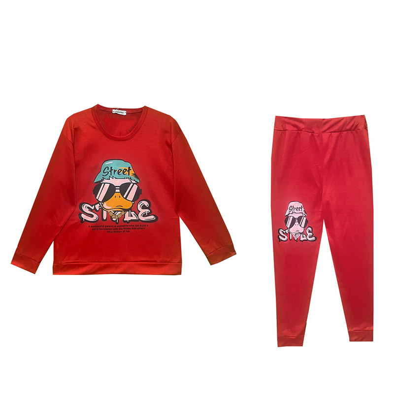 ست تی شرت آستین بلند و شلوار زنانه کد 4142