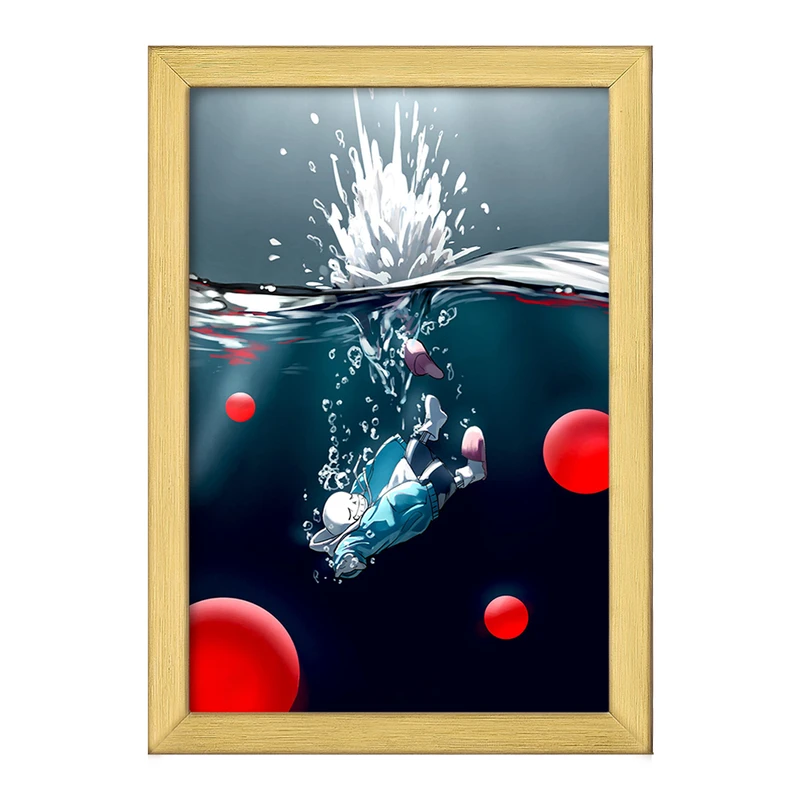 تابلو خندالو طرح بازی آندرتیل (Undertale) کد 31801