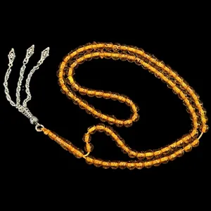 تسبیح مدل صمغ کهربای معطر کد 600