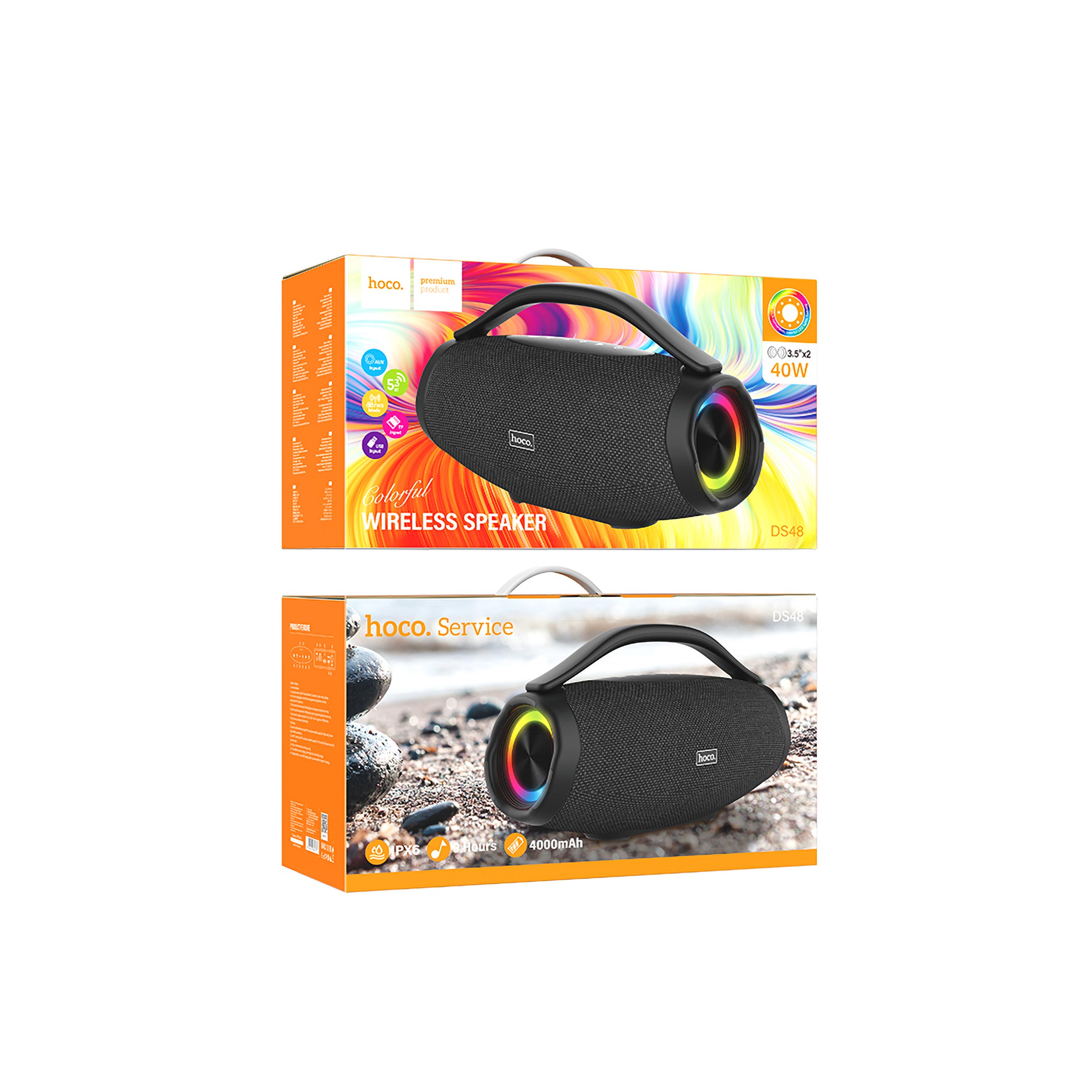 اسپیکر بلوتوثی قابل حمل هوکو مدل DS48