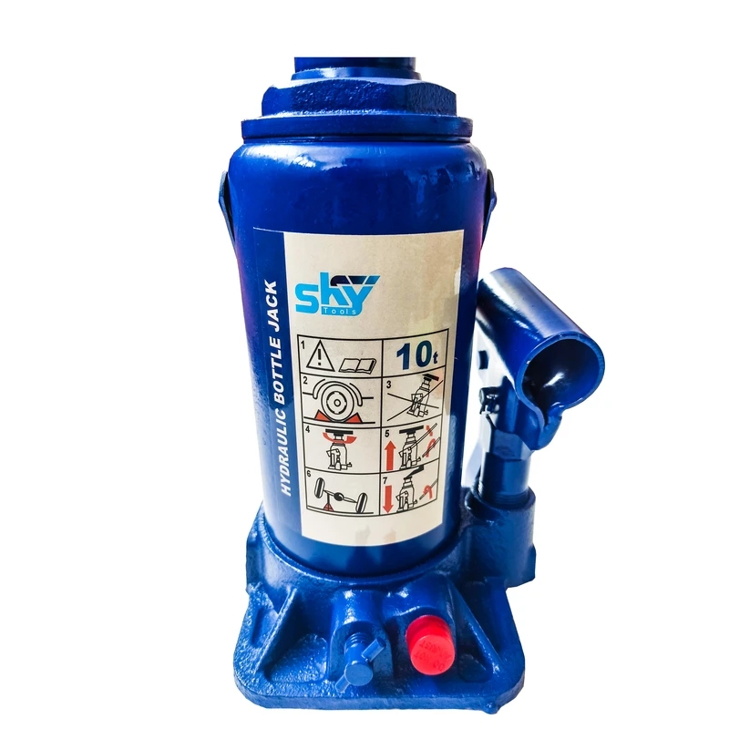 جک هیدرولیک خودرو اسکای مدل روغنی AJ-SKY-C10T ظرفیت 10 تن