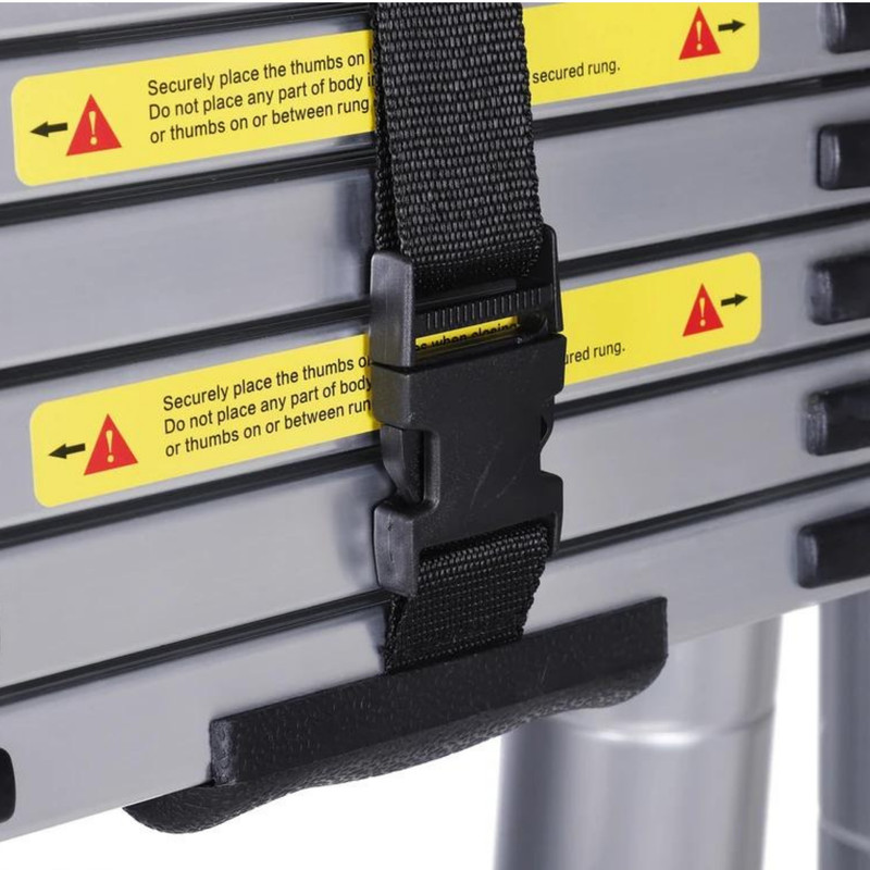 نردبان تلسکوپی 16 پله اینتیمکث مدل دوبل صنعتی کد 100134