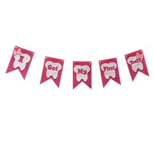 ریسه تولد طرح دندونی دخترونه