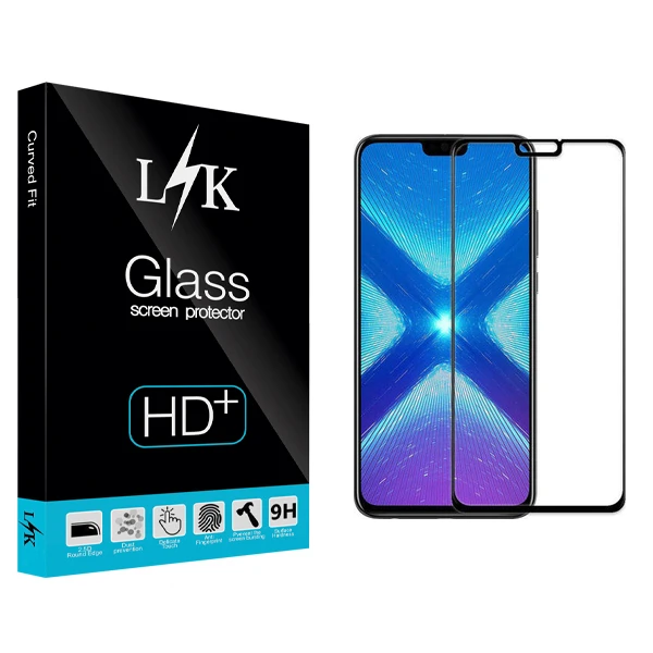 محافظ صفحه نمایش ال کی مدل +HD مناسب برای گوشی موبایل آنر 8x