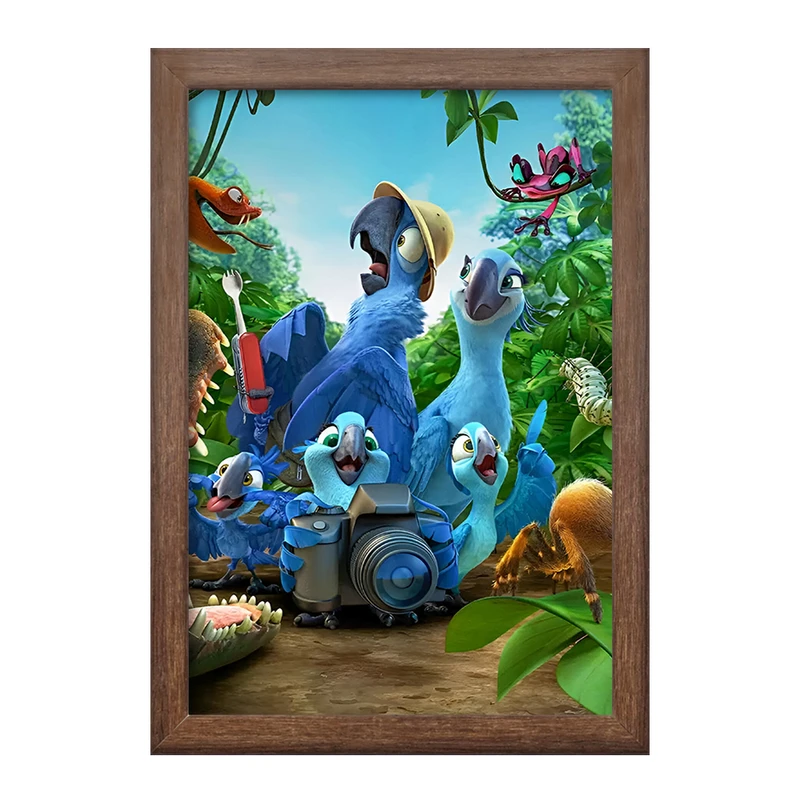 تابلو خندالو طرح ریو (Rio) کد F3766