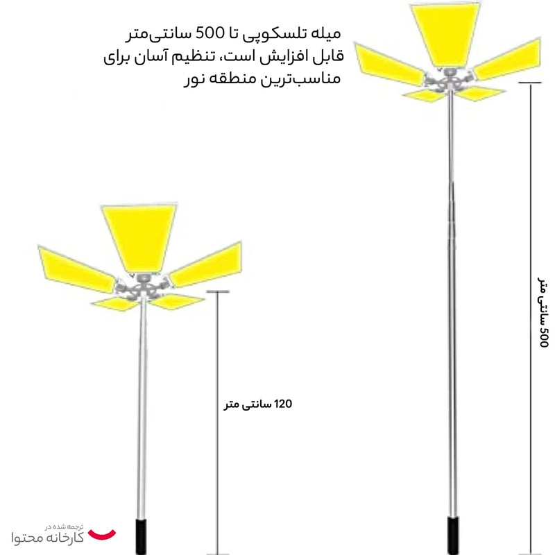 چراغ کمپینگ 360 لایت مدل 5000w