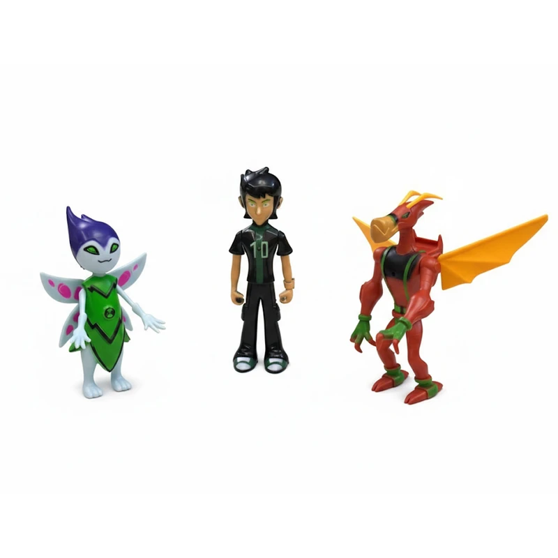 اکشن فیگور مدل بن تن 101 ارتفاع 13 سانتی‌متر مجموعه 3 عددی