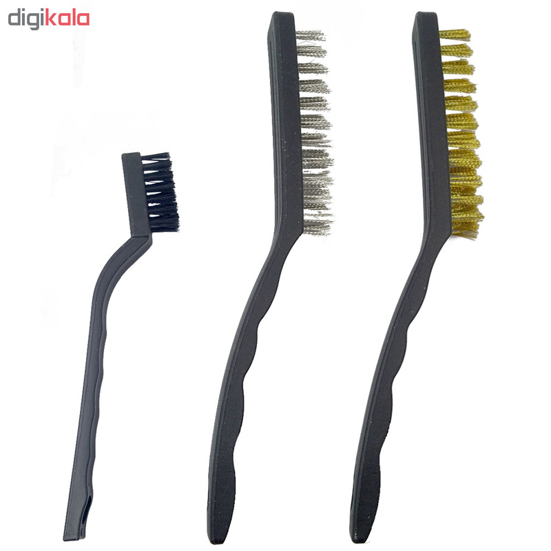 برس سیمی مسواکی راک مجموعه 3 عددی