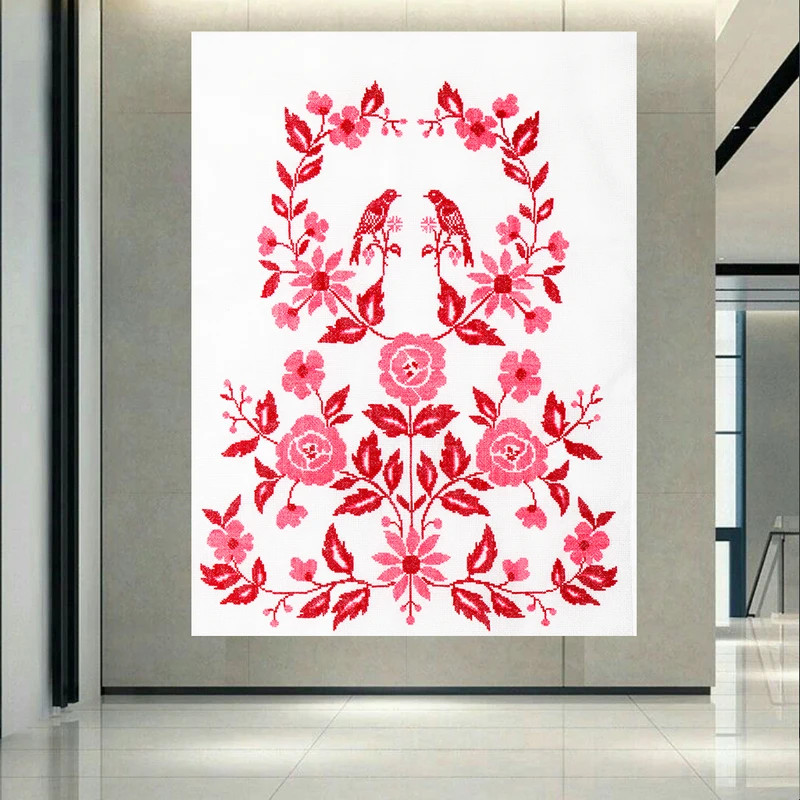 تابلو بوم طرح گلدوزی مدل صنایع دستی کد AR3058346