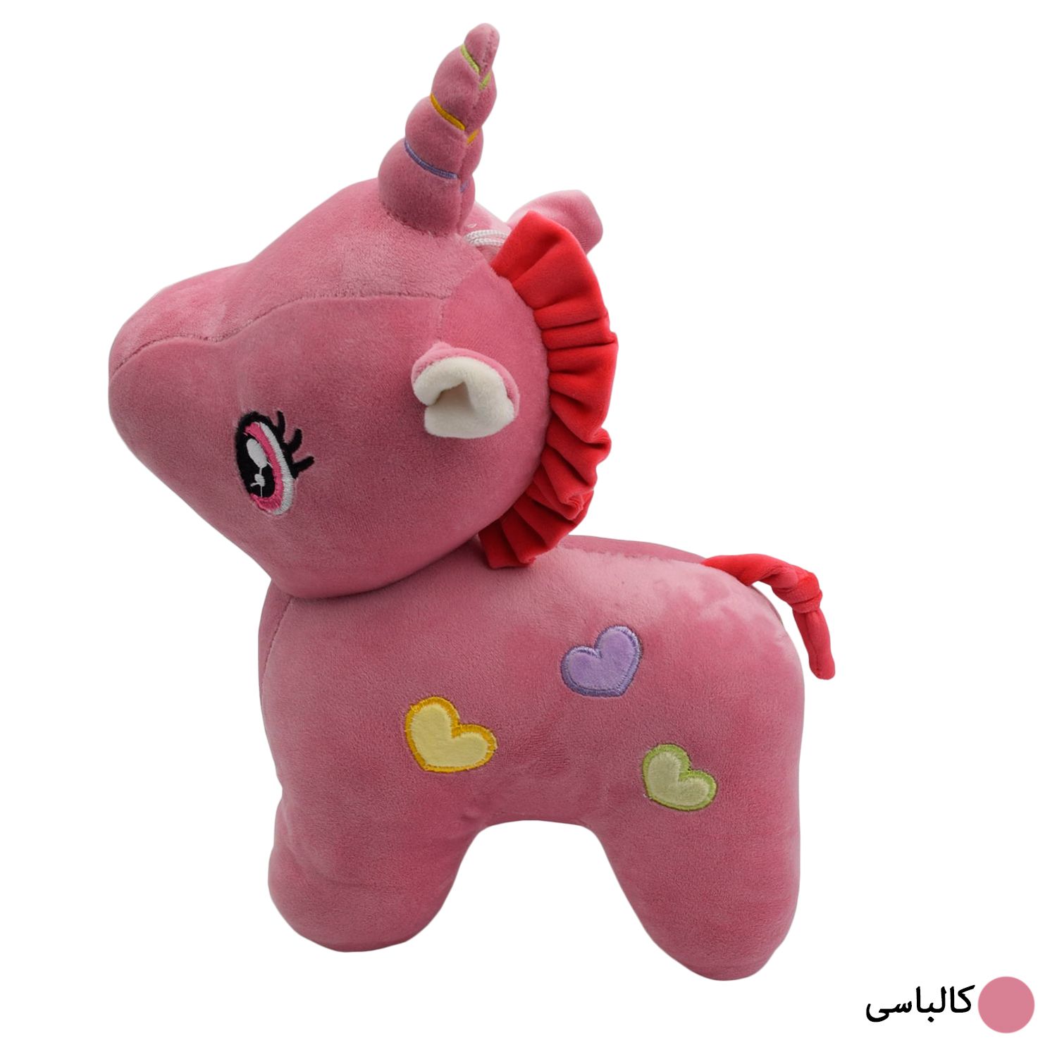 عروسک طرح اسب تک شاخ مدل یونیکورن ارتفاع 37 سانتی متر - - 17