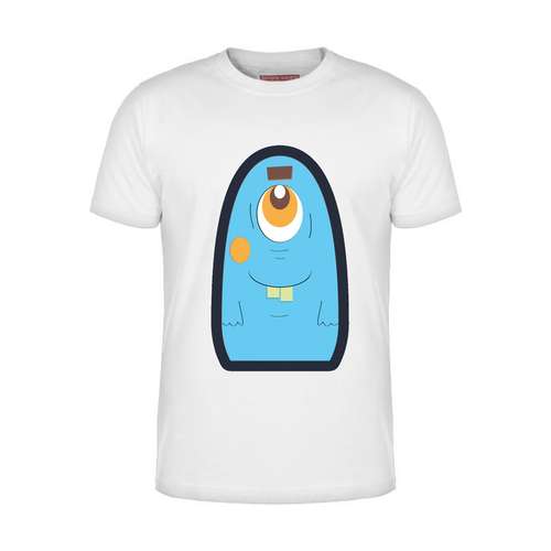 تیشرت آستین کوتاه مردانه مدل تک چشم کد 548