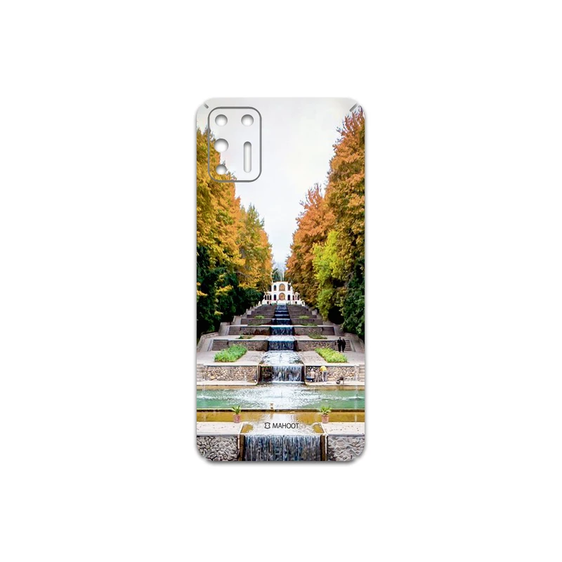 برچسب پوششی ماهوت مدل SHAHZADEH-Garden مناسب برای گوشی موبایل موتورولا Moto G9 Plus