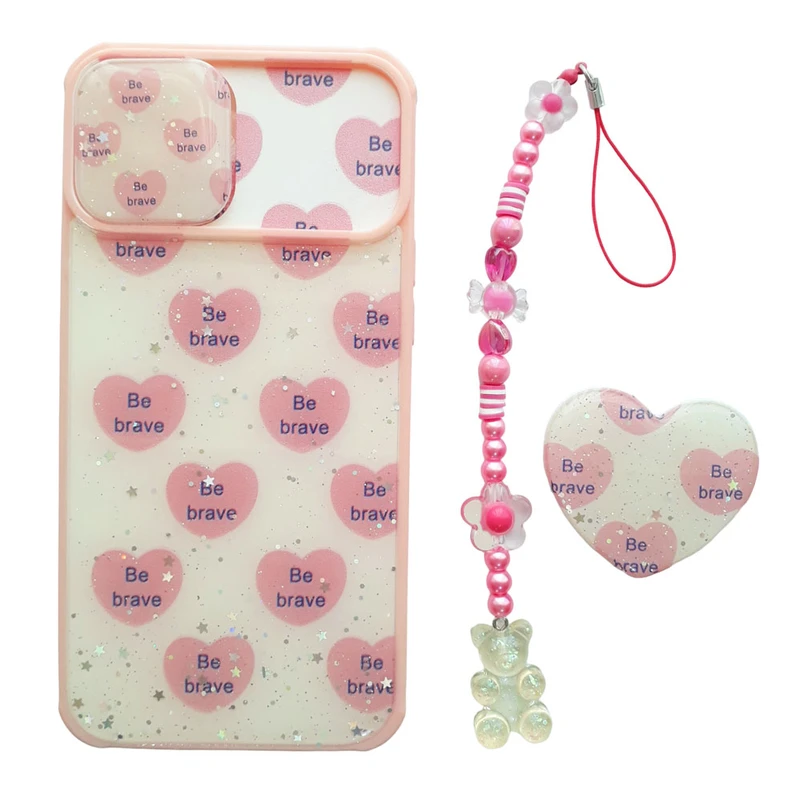 کاور طرح Brave کد A10520 مناسب برای گوشی موبایل اپل iPhone 12 Pro Max به همراه آویز و پایه نگهدارنده