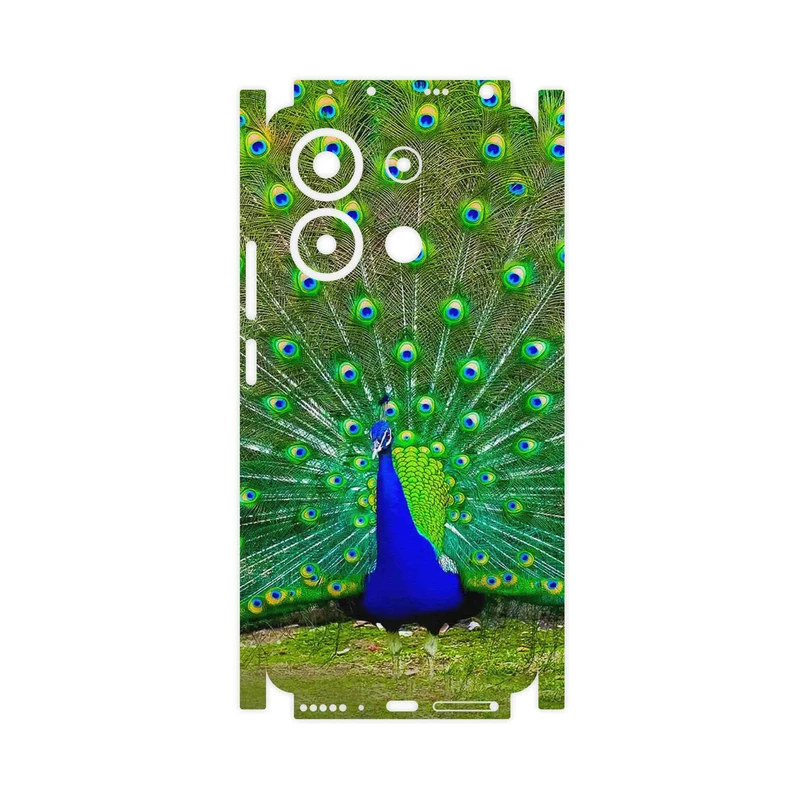 برچسب پوششی ماهوت مدل Peacock-FullSkin مناسب برای گوشی موبایل شیائومی Redmi Note 13 4G