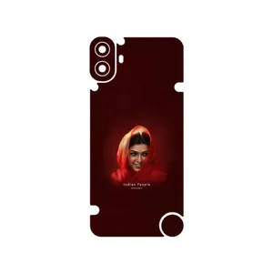 MAHOOT Portrait of an Indian Woman Cover Sticker for Nothing CMF Phone 1