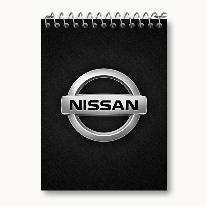دفتر یادداشت 50 برگ خندالو مدل نیسان Nissan کد 30726