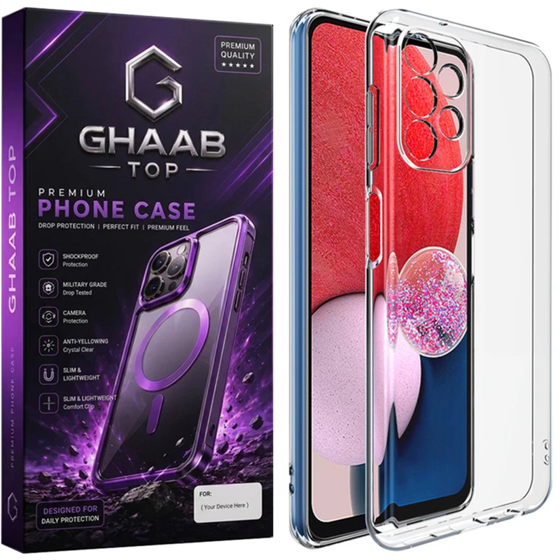 کاور قاب تاپ مدل ژله ای مناسب برای گوشی موبایل سامسونگ Galaxy A52 / A52s