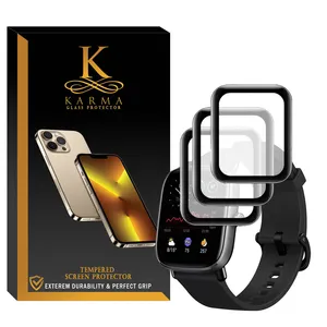 محافظ صفحه نمایش کارما مدل KA_07 مناسب برای ساعت هوشمند شیائومی GTS 2 Mini بسته سه عددی