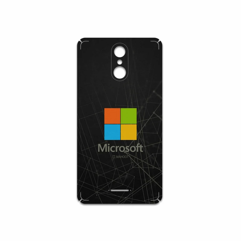 برچسب پوششی ماهوت مدل Microsoft-Logo مناسب برای گوشی موبایل تکنو WX3F LTE