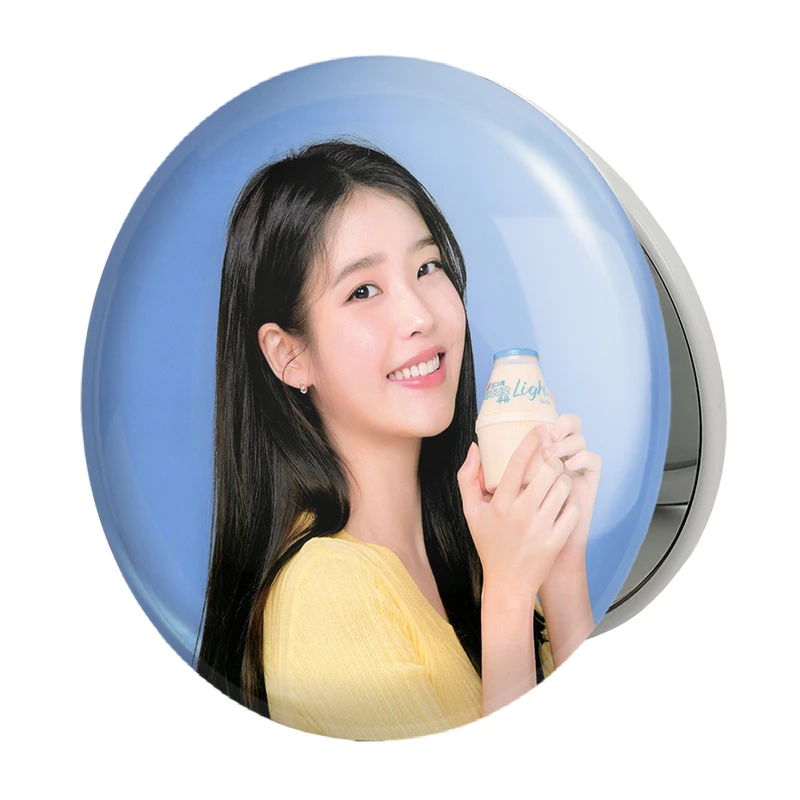 آینه جیبی خندالو طرح آیو IU مدل تاشو کد 11611 