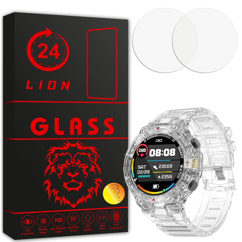 محافظ صفحه نمایش لاین مدل RB007 مناسب برای ساعت هوشمند DT5 Sport Gps بسته دو عددی