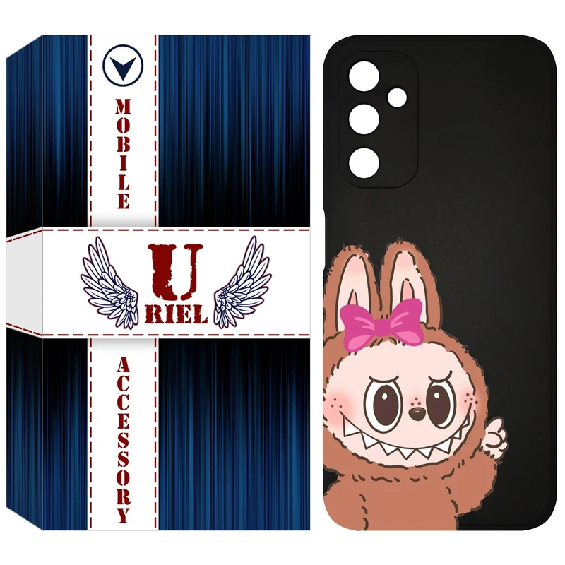کاور یوریل مدل KSH کد 109 طرح عروسک لبوبو مناسب برای گوشی موبایل سامسونگ Galaxy A14 4G / A14 5G