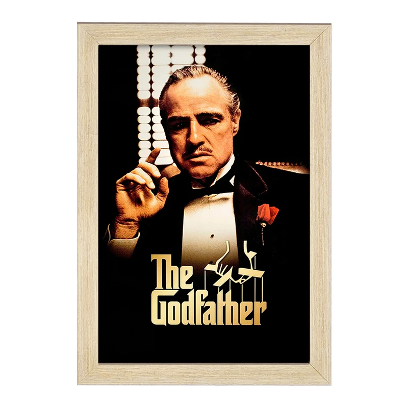 تابلو خندالو مدل پدرخوانده The Godfather  کد 10154