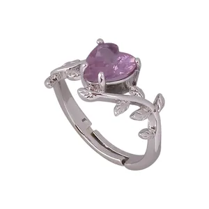 انگشتر دخترانه مدل Heart-201