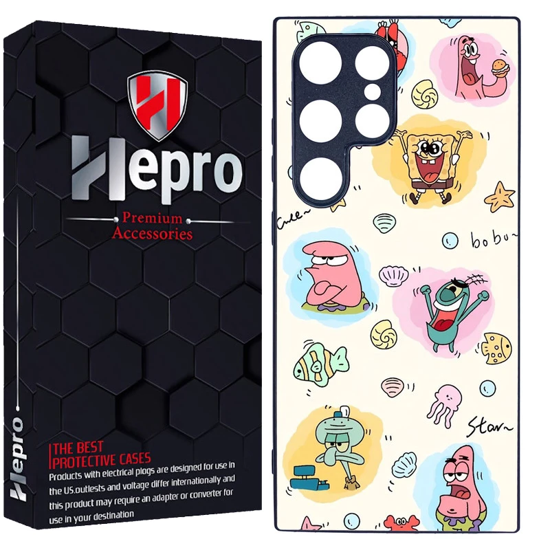 کاور هپرو طرح فانتزی مدل TPU مناسب برای گوشی موبایل سامسونگ Galaxy S24 ULTRA