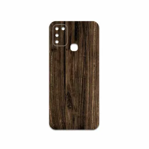 MAHOOT Dark-Walnut-Wood Cover Sticker for Infinix Hot 10 Play