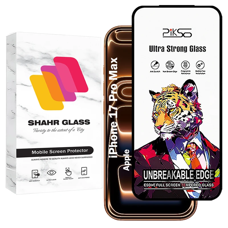 محافظ صفحه نمایش شهر گلس مدل PICSO مناسب برای گوشی موبایل اپل iPhone 17 Pro Max