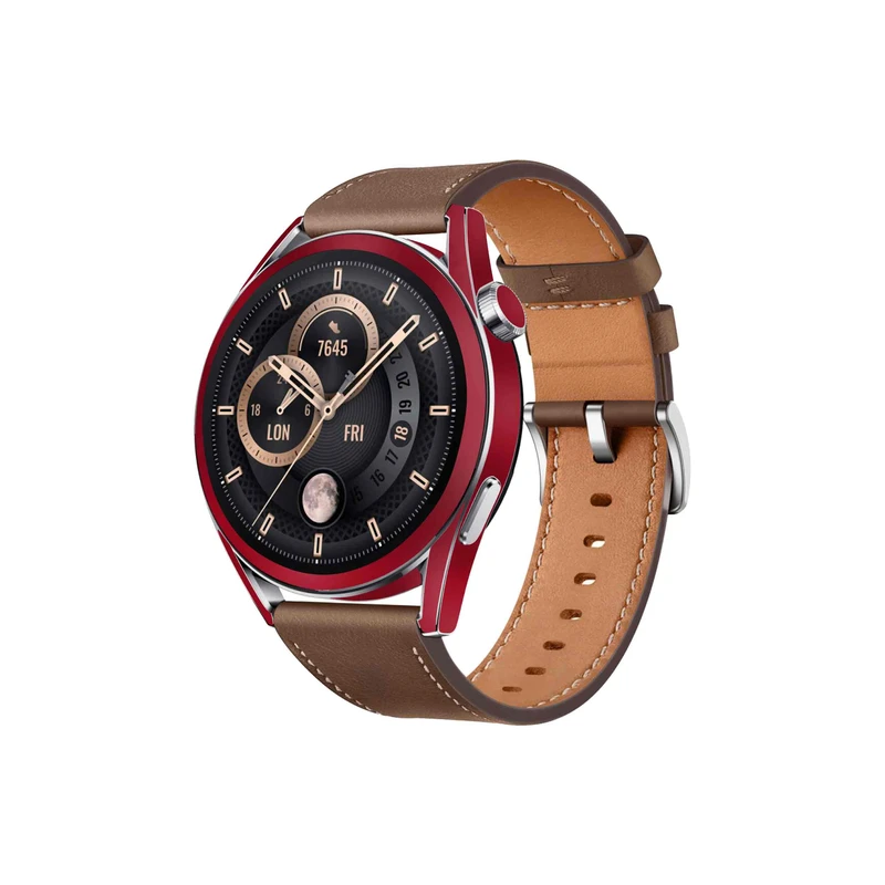 برچسب ماهوت طرح Matte-Warm-Red مناسب برای ساعت هوشمند هوآوی Watch GT 3 46mm