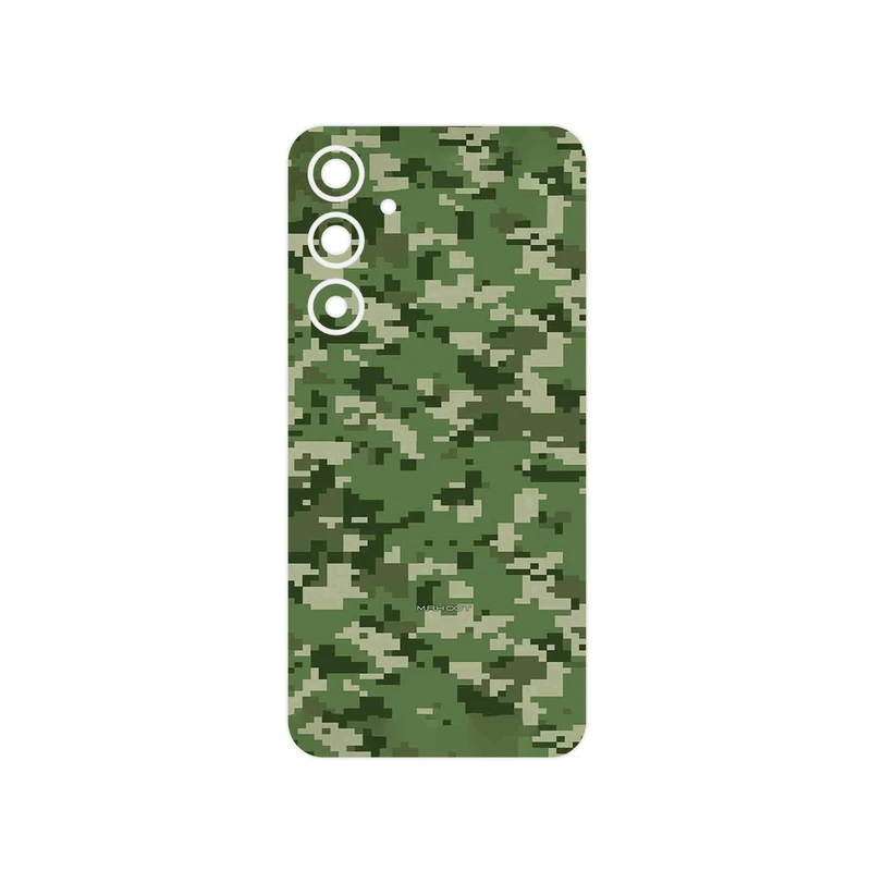 برچسب پوششی ماهوت مدل Army_Green_Pixel مناسب برای گوشی موبایل سامسونگ Galaxy A35