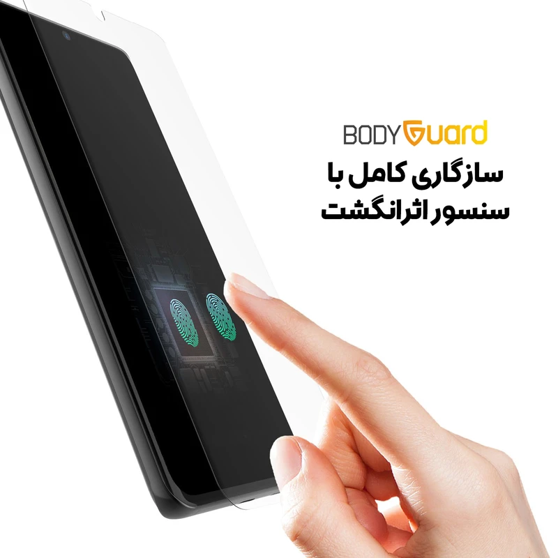 عکس شماره 6 : محافظ صفحه نمایش بادیگارد مدل hydrogel مناسب برای گوشی موبایل شیائومی redmi note 14 pro