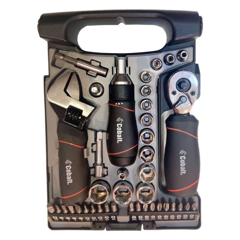 مجموعه 40 عددی ابزار کبالت مدل STUBBY RATCHET مجموعه 40 عددی ابزار کبالت مدل STUBBY RATCHET