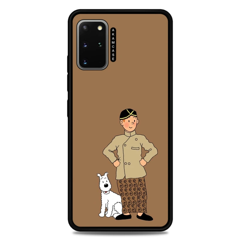 کاور آکام مدل AMC-WSGS20P-TINTIN-23 مناسب برای گوشی موبایل سامسونگ Galaxy S20 Plus