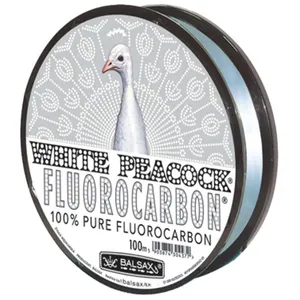 نخ ماهیگیری بالساکس مدل White Peacock-Fluorocarbon سایز 0.10 میلی متر 