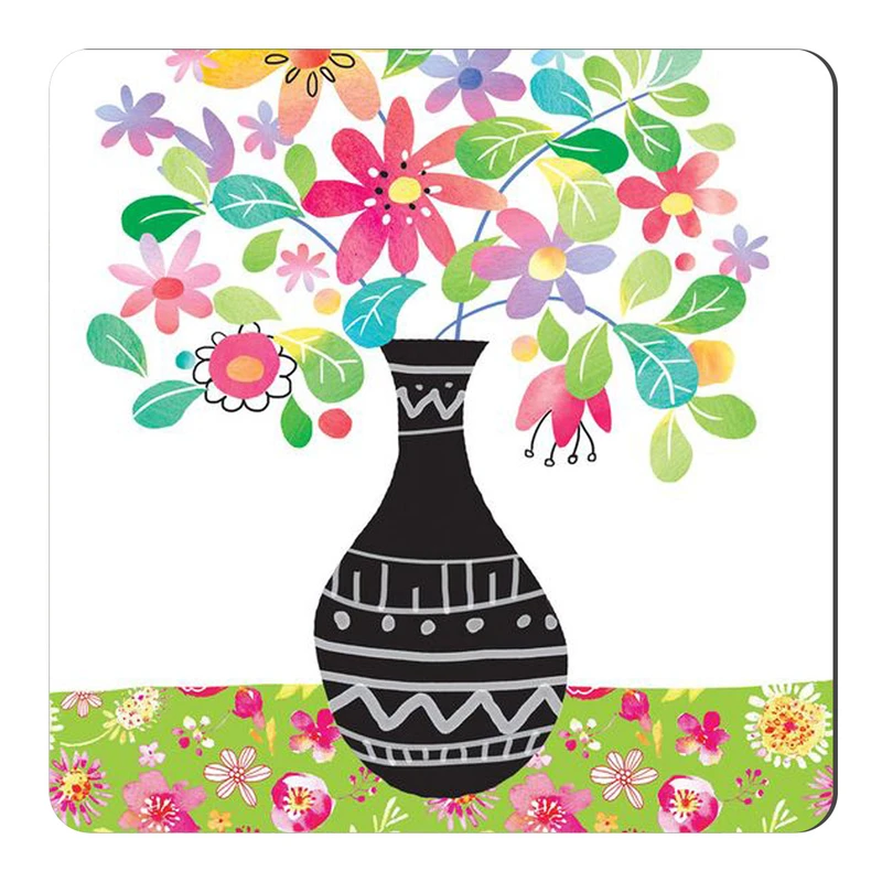 	 مگنت طرح گل و گلدان کد wmg2496