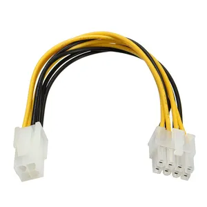 کابل برق 4 پین به 8 پین  مدل VM طول 0.2 متر
