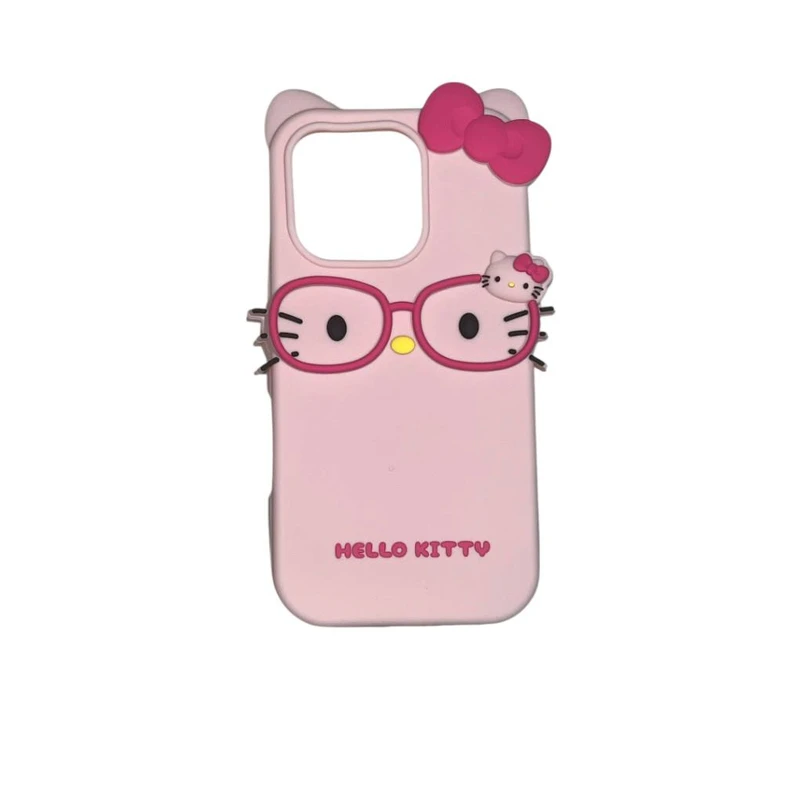 کاور مدل عروسکی طرح Hello kitty کد 098 مناسب برای گوشی موبایل اپل  Iphone 16