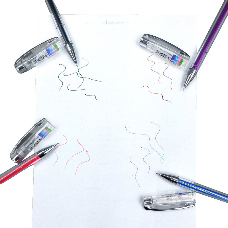 خودکار تست گود اکسلنت مدل رنگی بسته 12عددی