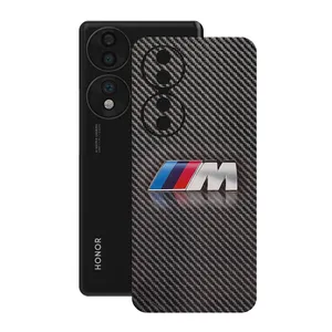 Glass cover sticker Leth model BMW Power design suitable for Honor 70 mobile phone