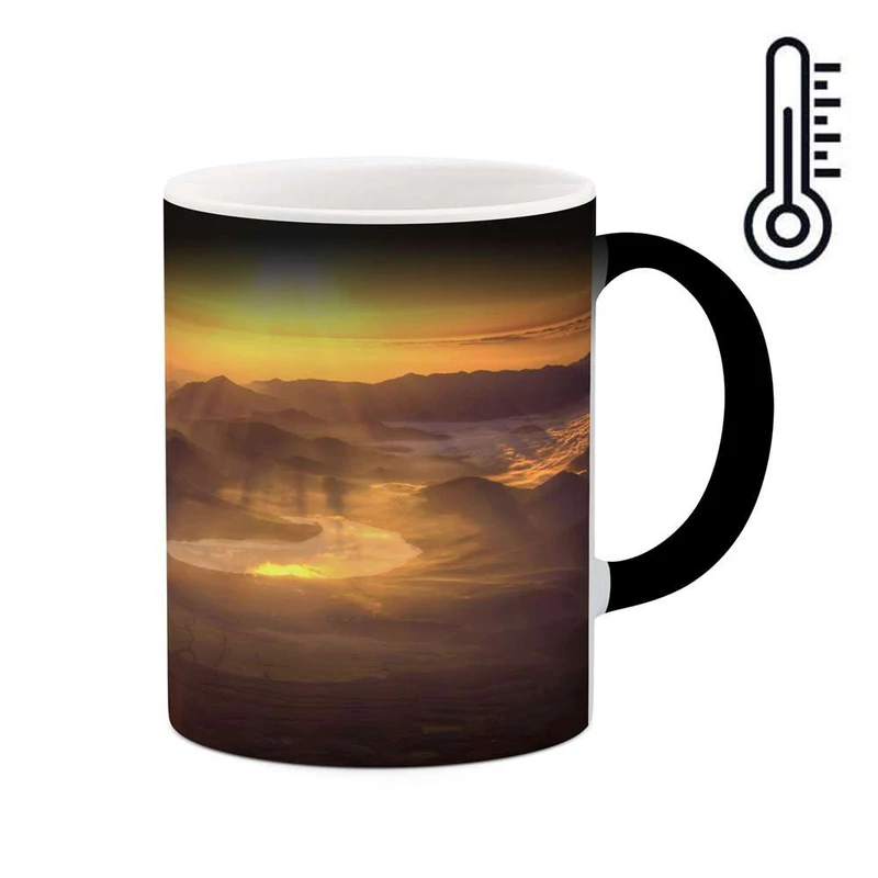 ماگ حرارتی کاکتی مدل غروب کد mgh11184