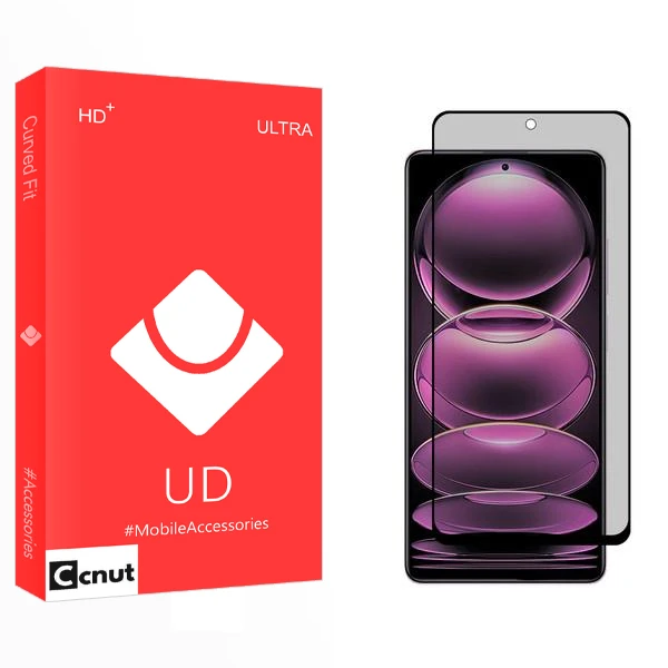 محافظ صفحه نمایش حریم شخصی کوکونات مدل UD مناسب برای گوشی موبایل شیائومی Redmi Note 12 Pro