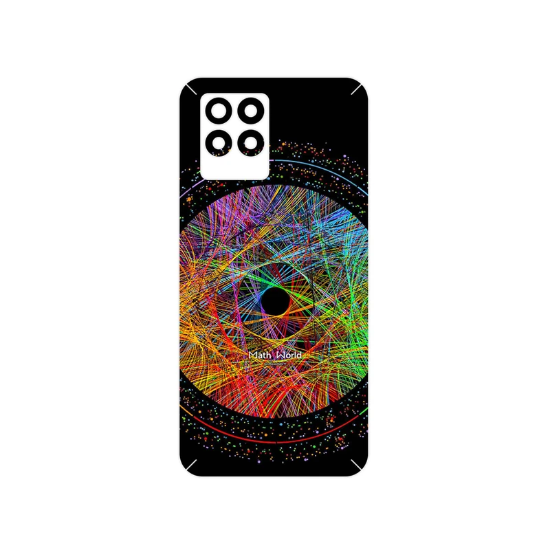 برچسب پوششی ماهوت مدل Mathematical Geometric Shape 2 مناسب برای گوشی موبایل ریلمی 8 Pro
