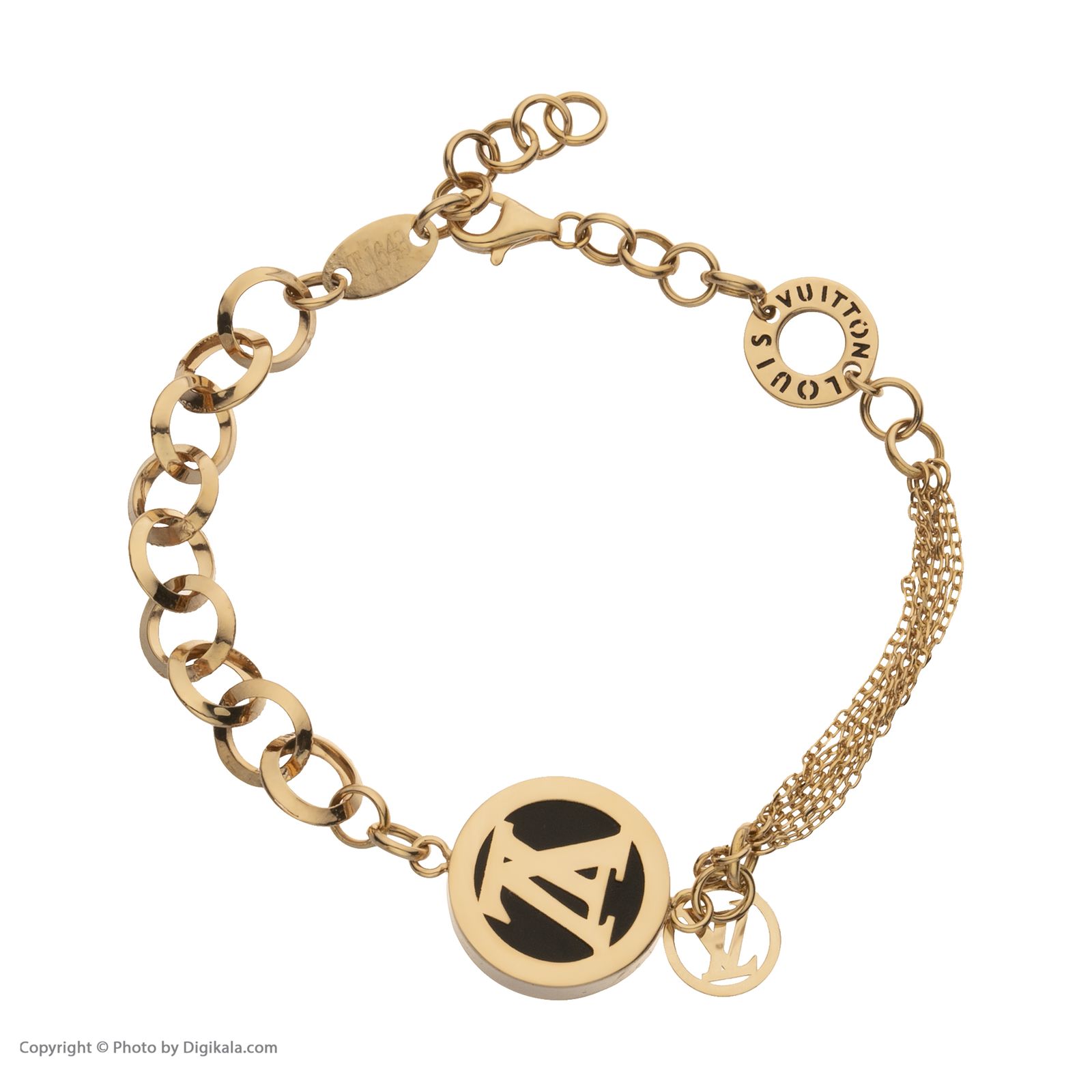 دستبند طلا 18 عیار زنانه مایا ماهک مدل MB1229 -  - 2