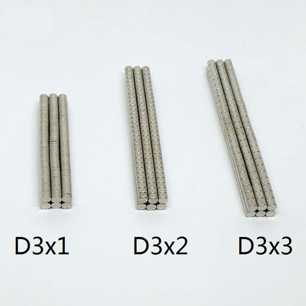 آهن ربا مدل نئودیمیوم دیسک 3x2mm بسته 50عددی