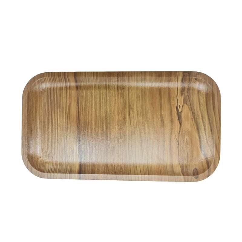 سینی سرو مدل چوب رابر طرح مستطیل